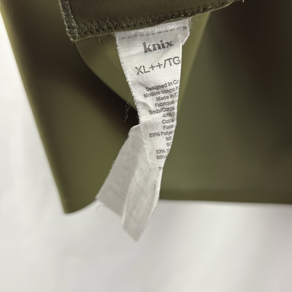 Knix Wireless Bra Size XL++ Army Green - Picture 8 of 8